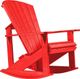C.R. Plastic Generation Line Red Addy Rocker-0
