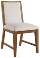Jofran Inc. Sierrafina Beige/Brown Upholstered Back Chair-0