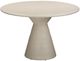 TOV Furniture Fern Beige Concrete Indoor/Outdoor Round Dining Table-3