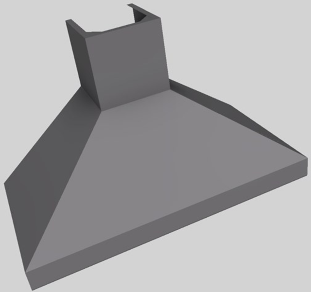 Vent-A-Hood® 48" Gunsmoke Wall Mounted Range Hood-2