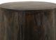 International Furniture Direct Black Balam Oil Black Chairside Table-1