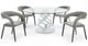 VIG Furniture Modrest Lilly White Dining Table-4