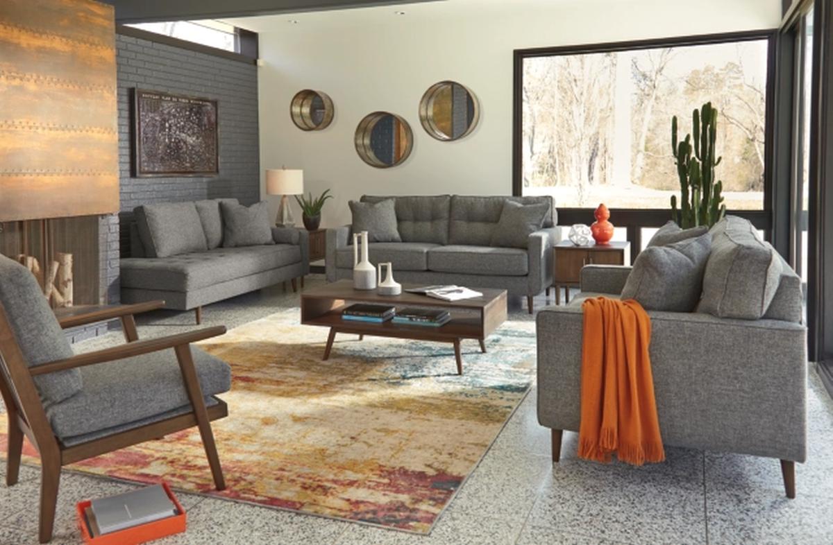 Ashley® Zardoni Charcoal Sofa | Minervas Home