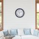 YHD Black/Off-White Wall Clock-1