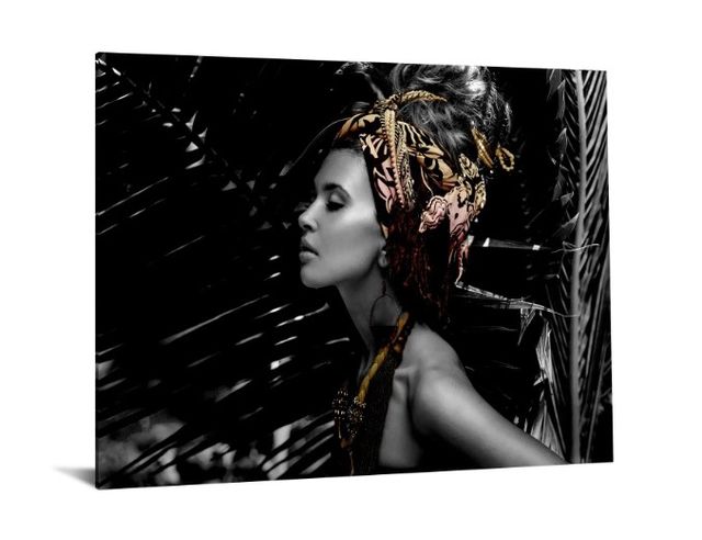 Classy Art Woman Head Piece Wall Art-1