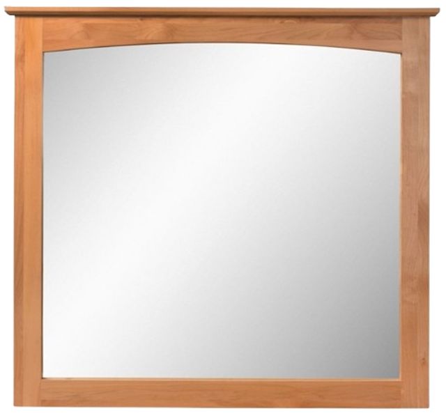 Archbold Furniture Customizable Shaker Alder Arch Molding Mirror-0