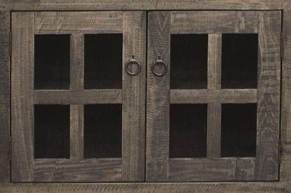 American Heartland Manufacturing Rustic Brown Buffet-1