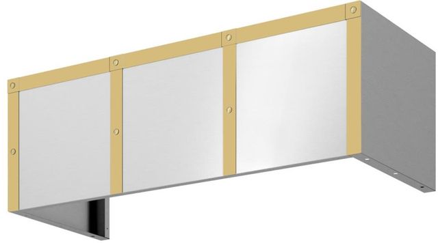Zephyr Designer Collection 48'' x 12'' Satin Gold Duct Cover Banding Kit-0