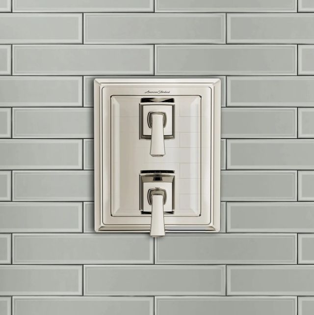 American Standard Town Square® S Polished Nickel 2-Handle Integrated Shower Diverter Trim Only-3