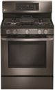 LG 30" Freestanding Single Oven Gas Range-Black Stainless Steel-0