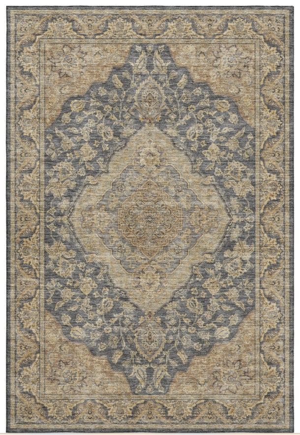 Dalyn™ Rug Company Hatay HY3 Charcoal 5'x8' Area Rug-0