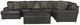 Jackson Furniture Denali 4-Piece Steel Left Side Facing U-Shape Sectional-1