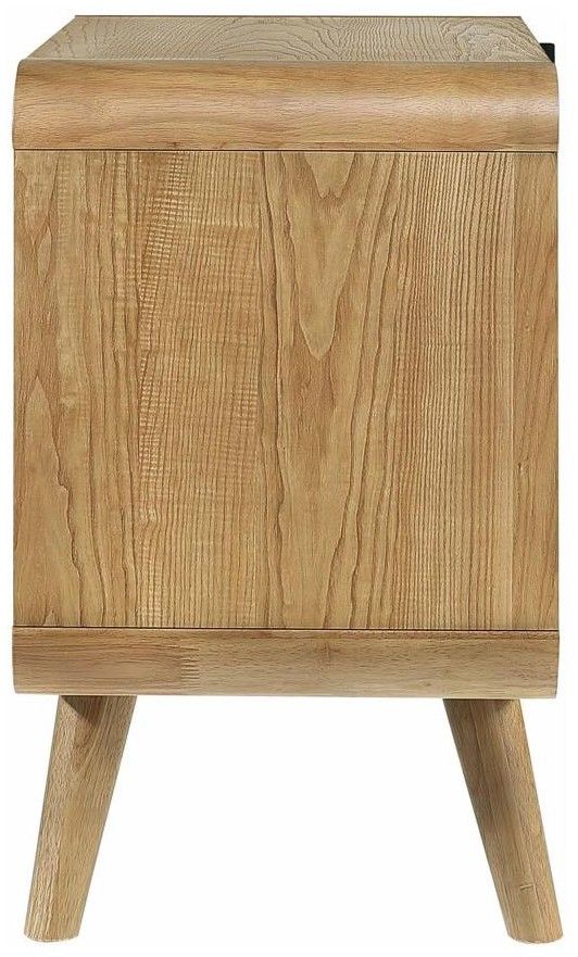 Coaster® Robyn Light Ash Nightstand Bedside Table-2