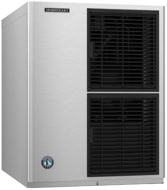 Hoshizaki Crescent® Cuber 22" 238 lb. Stainless Steel Air-Cooled 50Hz Electrical Ice Maker-0