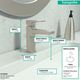 Hansgrohe Metropol Brushed Nickel 1.2 GPM Single-Hole Faucet with Lever Handle and Pop-Up Drain-2