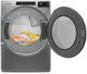 Whirlpool® 7.4 Cu. Ft. Chrome Shadow Front Load Ventless Electric Dryer-3