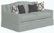 Flexsteel® Customizable Lottie Skirted Loveseat-5
