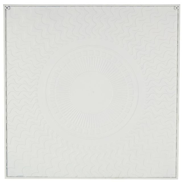 Deco Marche White Geometric Wall Decor-2