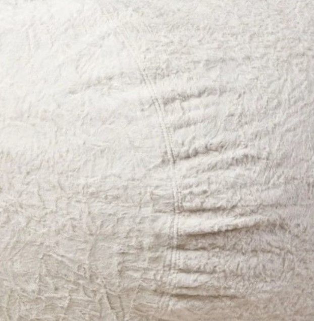 CordaRoy's® Original White Faux Fur King Bean Bag Chair-3