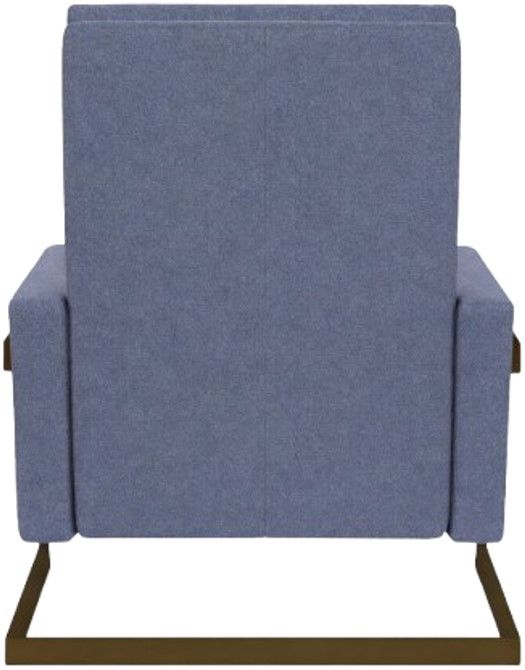 American Leather® Customizable Isla Fabric 38" Manual Recliner-3