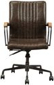 ACME Furniture Joslin Distress Chocolate Executive Office Chair-4