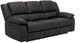 Emerald Home Navaro Black Manual Reclining Sofa-0