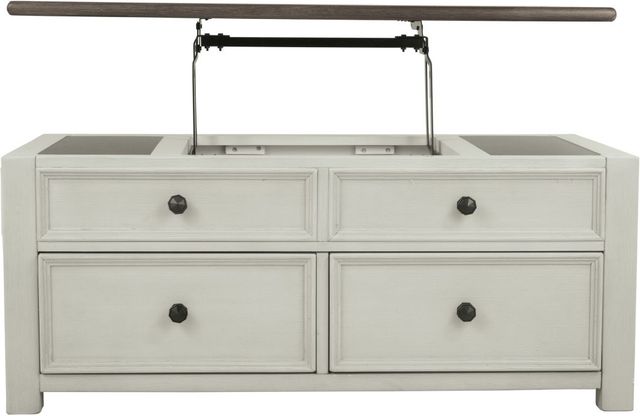 Signature Design by Ashley® Bolanburg Two-tone Lift Top Coffee Table-3