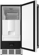 Thor Kitchen Gordon Ramsay Series 15" Stainless Steel/Black Undercounter Ice Maker-1