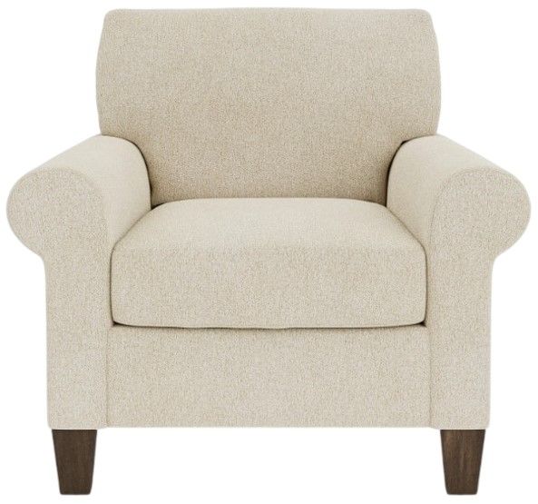 Flexsteel® Moxy White Shell Chair-1