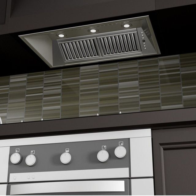 ZLINE 46" Stainless Steel Island Mount Insert Range Hood -1