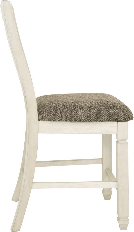 Signature Design by Ashley® Bolanburg Two-Tone Upholstered Counter Stool-2