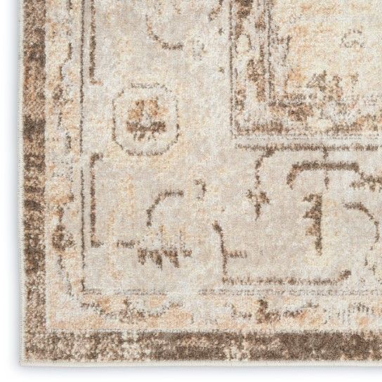 Nourison Home™ Astra Machine Washable Beige 5'x7' Area Rug-2