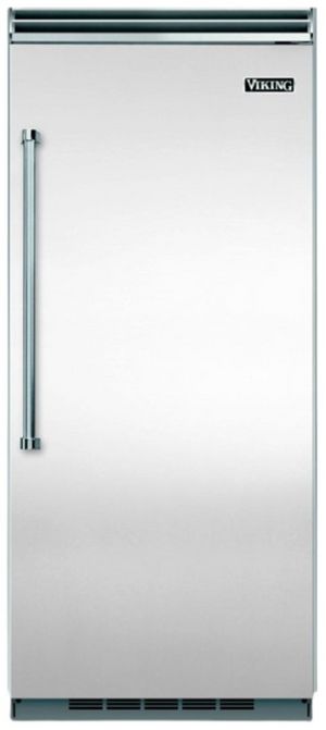 Viking® 5 Series 36 in. 22.8 Cu. Ft. Stainless Steel Built In Counter Depth Right Hinge All Refrigerator