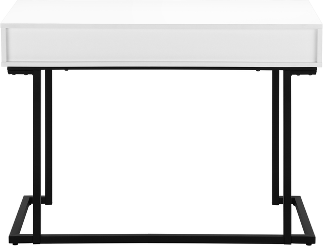 Monarch Specialties Inc. Black/White Computer Desk-2