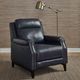 Liberty Furniture Rawling York Navy Leather Triple Power Recliner-1