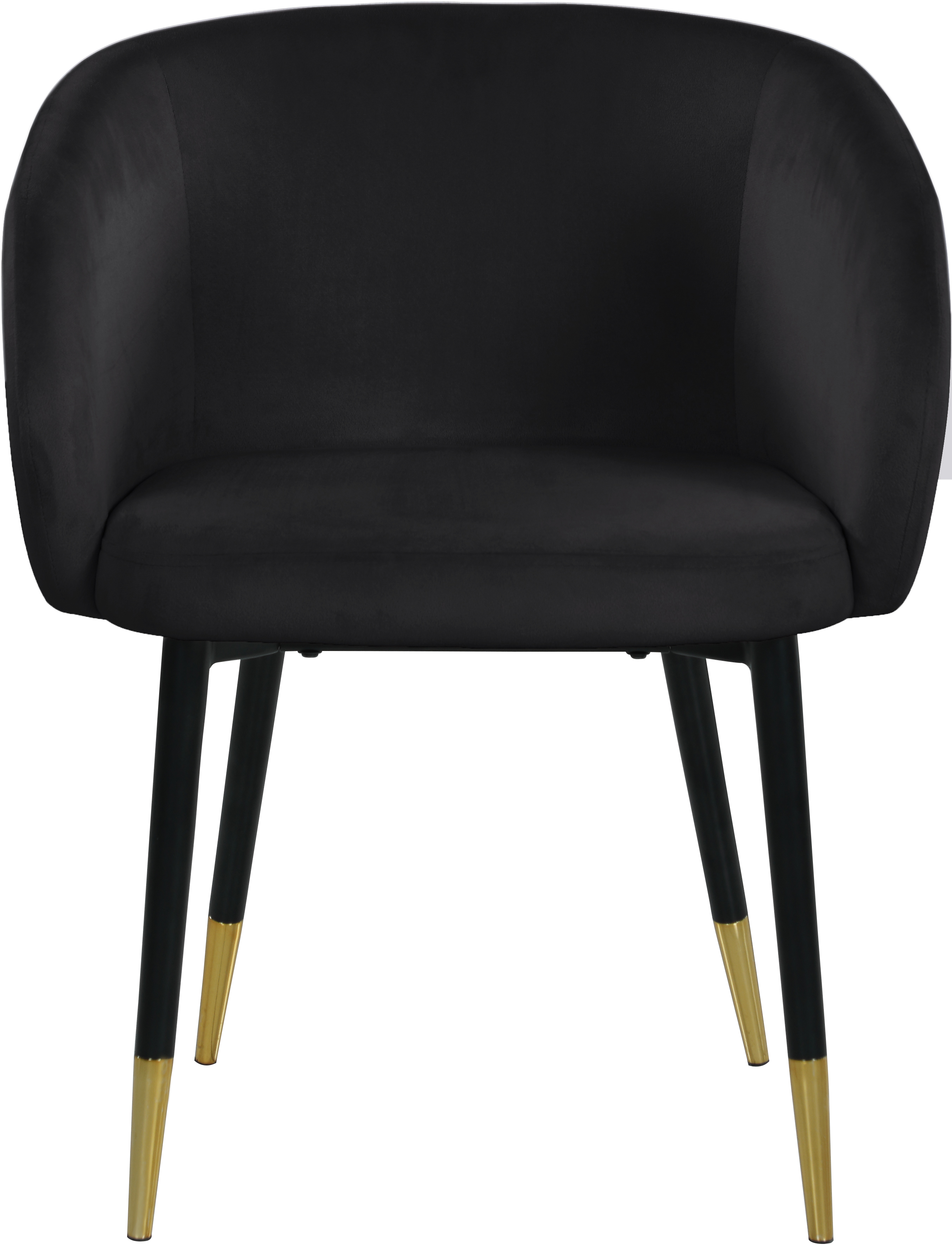 Meridian Furniture - Louise Velvet Dining Chair - Thumbnail 3
