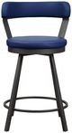 Homelegance® Tempa 5-Piece Black/Blue/Brown Counter Dining Set-4