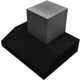 Vent-A-Hood® 24" Black Air Recover System (ARS) Duct-Free Under Cabinet Range Hood-1