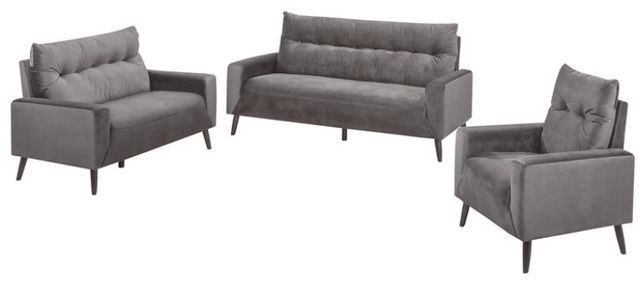 Mazin Furniture Veronica Charcoal Sofa-1