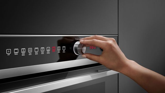 Fisher & Paykel Series 7 24" Stainless Steel Electric Built In Single Oven-2