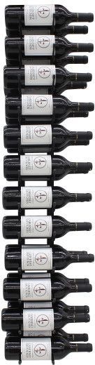 Vinotemp® Epicureanist 24 Bottle Black Wine Rack -2