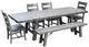 Sunny Designs™ Alpine Gray Dining Bench-1