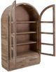 International Furniture Direct Balam Stained White Cabinet-4