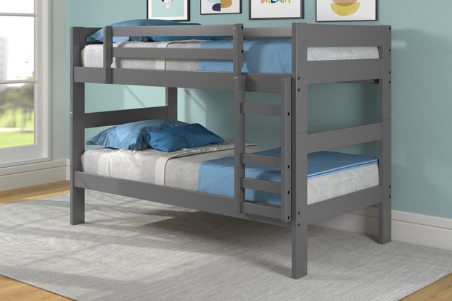 Woodcrest Gray Twin/Twin Bunk Bed