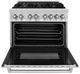 ZLINE Legacy 36" Stainless Steel Pro Style Dual Fuel Range-1