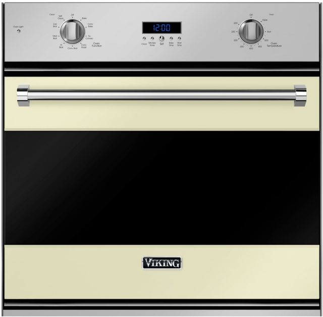 Viking® 3 Series 30" Vanilla Cream Single Electric Wall Oven-0