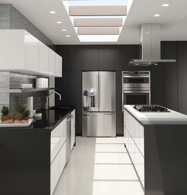 GE Profile™ 36" Stainless Steel Island Range Hood-5