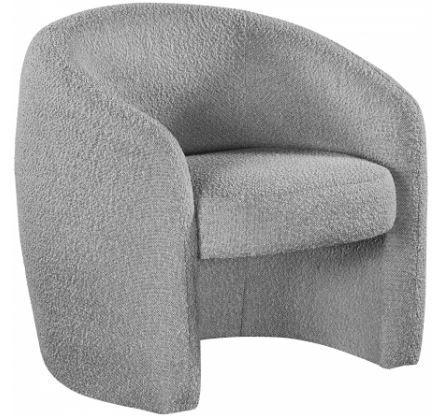Meridian Furniture Acadia Grey Accent Chair-0