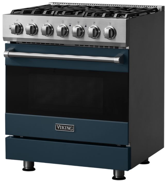 Viking® 3 Series 30" Squall Pro Style Natural Gas Range-2