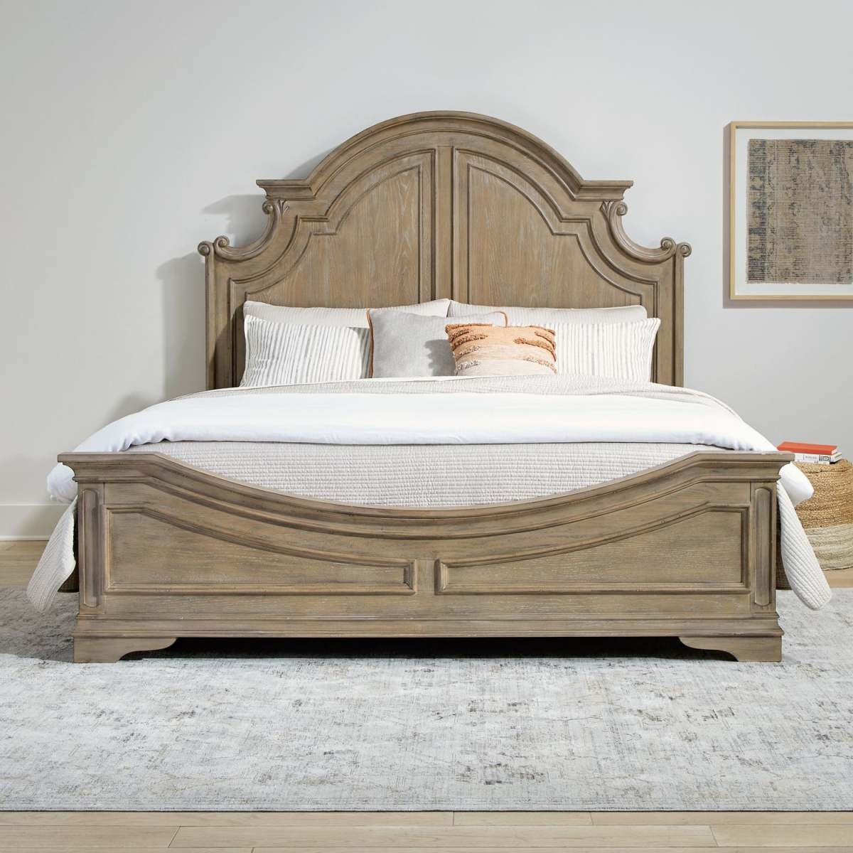 Liberty Furniture Magnolia Manor Panel Bed - Thumbnail 2